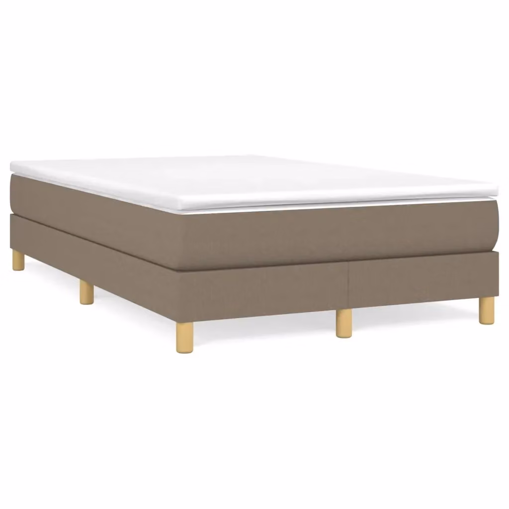 Letto Ibrido con Giroletto a Molle e Materasso vidaXL, Colore Beige e Bianco, L/P/H: 120 x 200 x 25 cm – 2