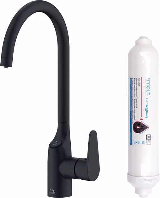 Rubinetto Lavello Nero con Filtro | Acqua potabile, Design Moderno