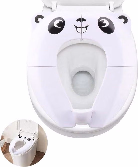 Sedia da bagno pieghevole per bambini, antiscivolo, resistente agli schizzi, con sacchetto portaoggetti