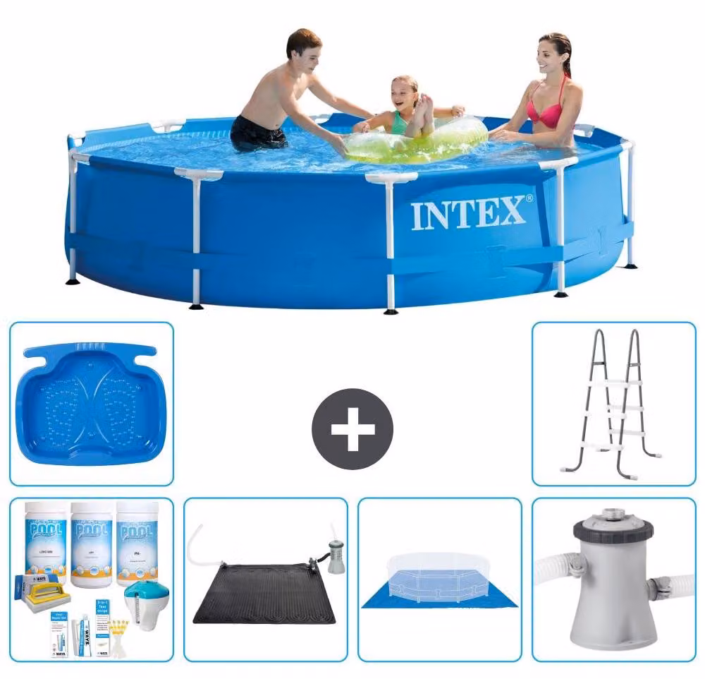 Piscina autoportante rettangolare - 305x76 cm - 7 pezzi - Modello S21000