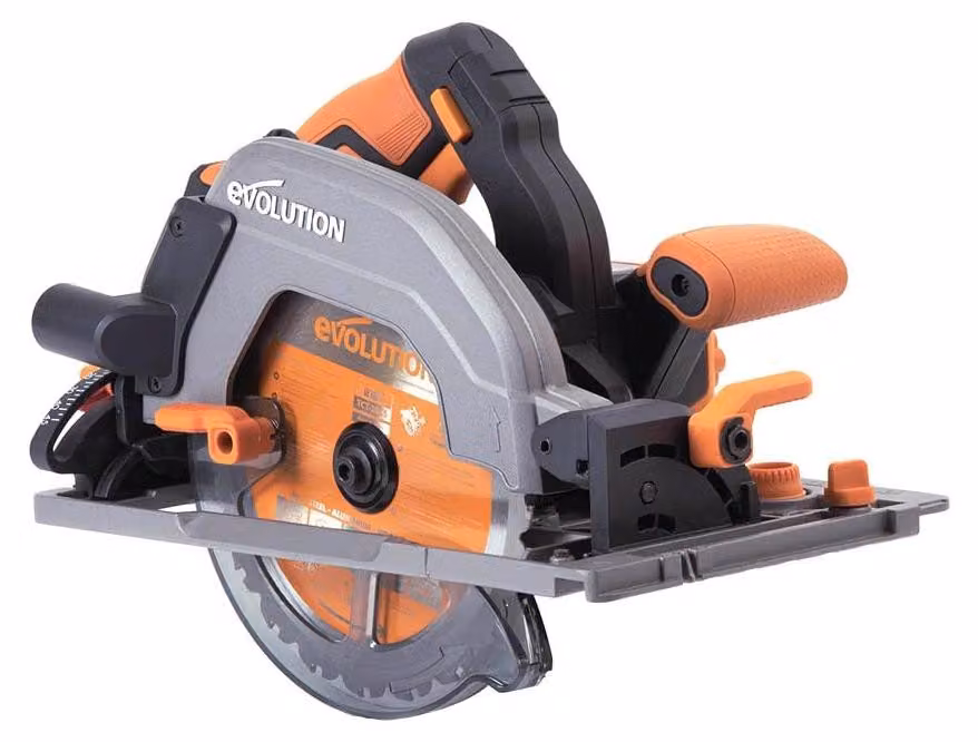 Evolution Power Tools R185CCSX-Li: sega circolare, senza fili, con guida, portatile