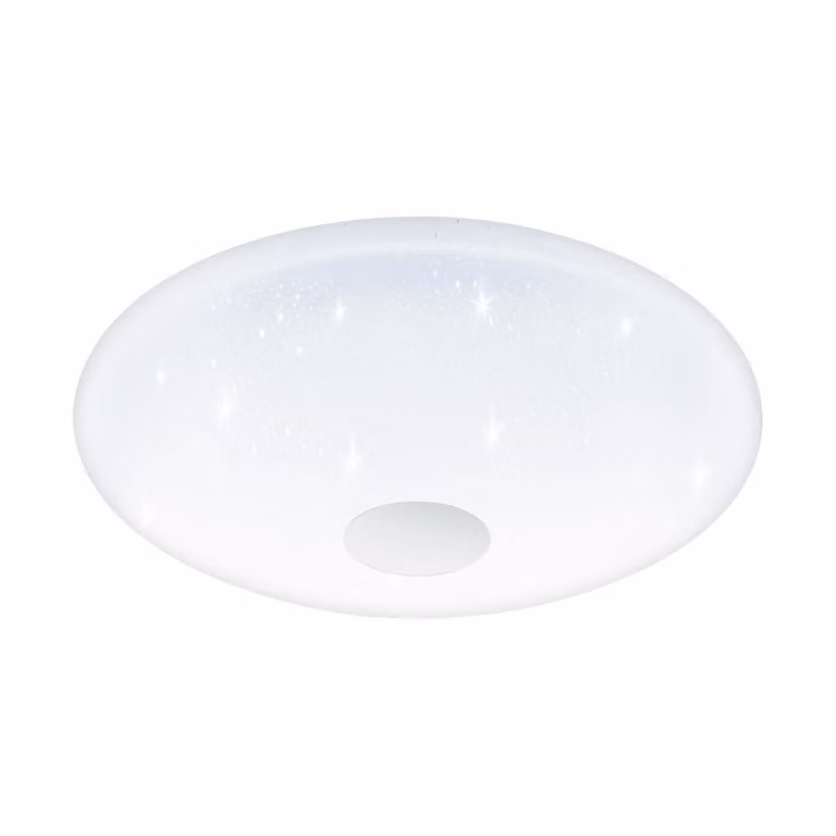 Eglo 95973 Voltago 2 LED plafoniera 30W Ø60cm bianco controllo luce + telecomando