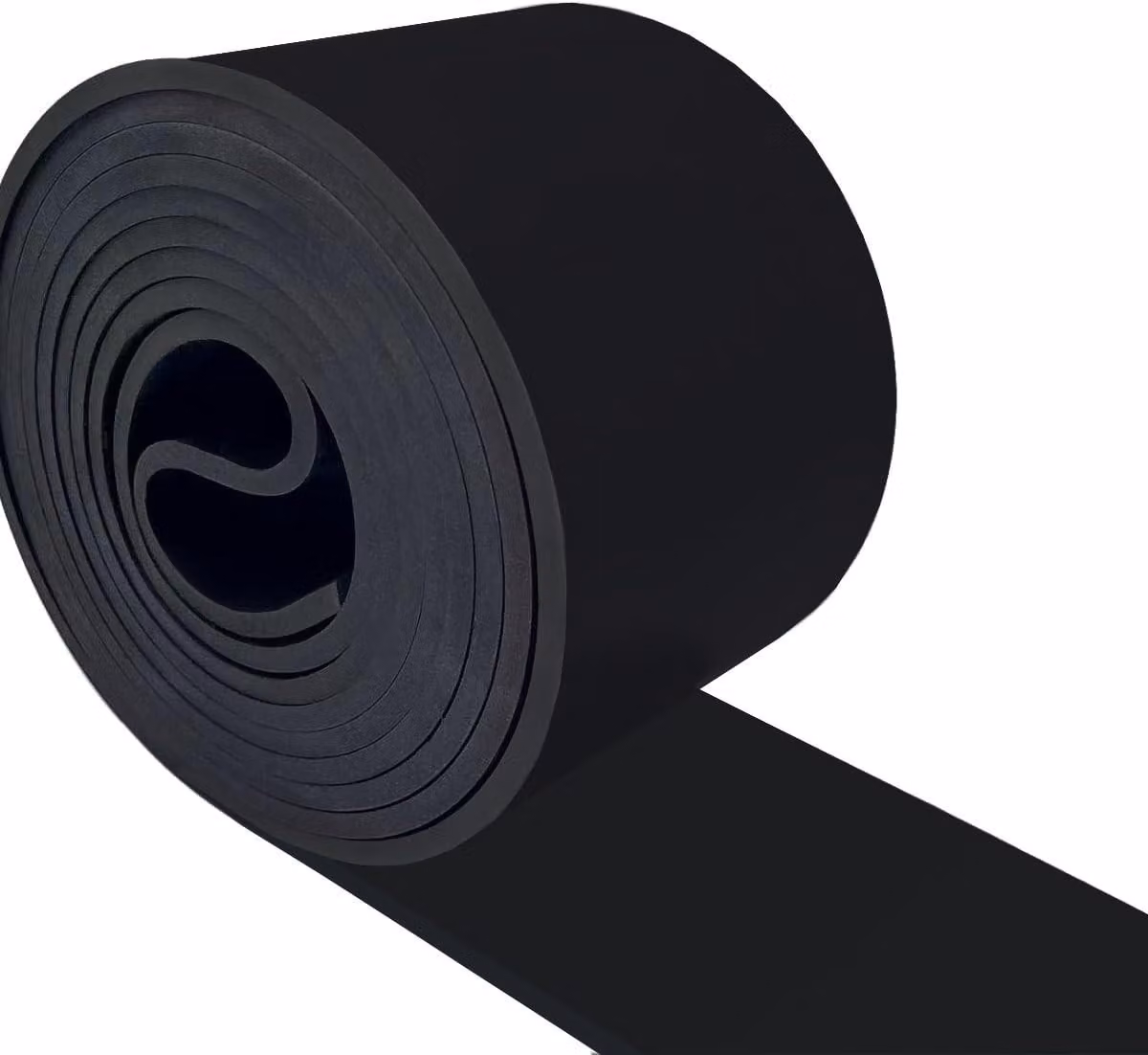 Omgoods - Tappetino in gomma per la protezione del pavimento e l'isolamento acustico, 120mm x 5mm x 3m