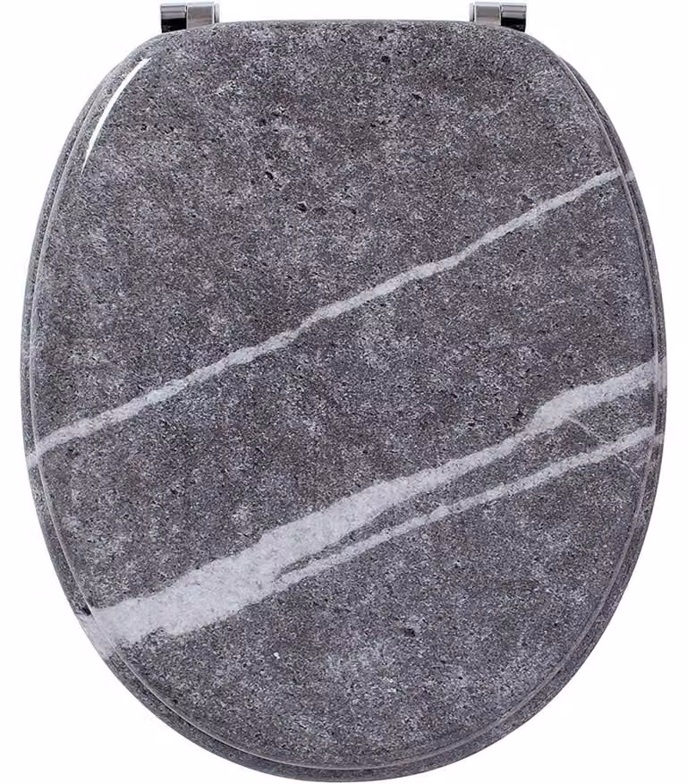 wirquin 20720370 sedile wc woody, grigio