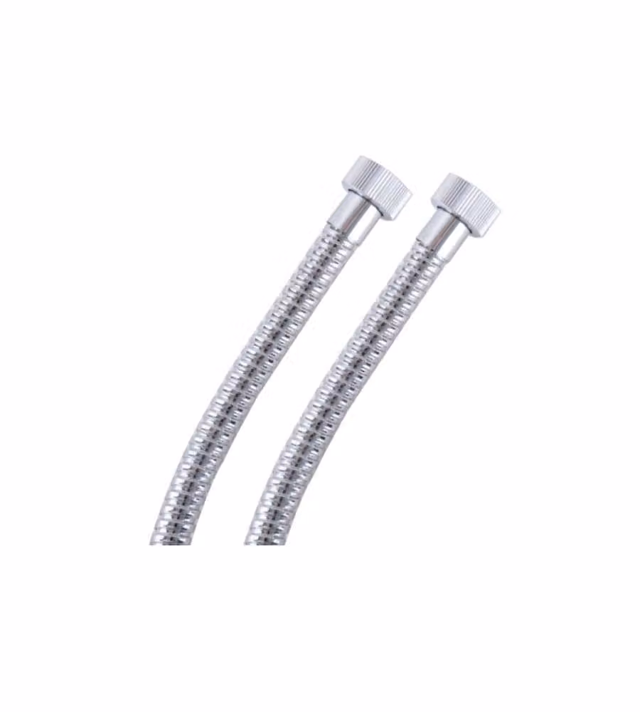 Flessibile Docce Cromato F/F 1/2" 120 Doppio Dado