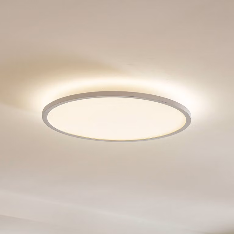 Plafoniera a LED Brenda Arcchio, dimmerabile, Bianco / Opale, Soggiorno / Sala da pranzo, Moderno, Plafoniera LED