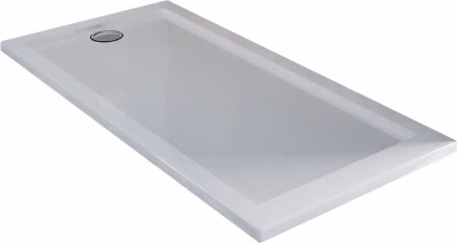 Piatto doccia rettangolare Idralite mod. Flower in acrilico bianco lucido L: 170 cm, P: 70 cm, H: 4 cm – 1