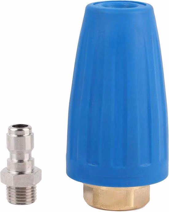 Idropulitrice ad alta pressione da 3000 PSI - Ugello turbo - Attacco rapido da 1/4'' - Set di ugelli per mattoni e superfici in calcestruzzo