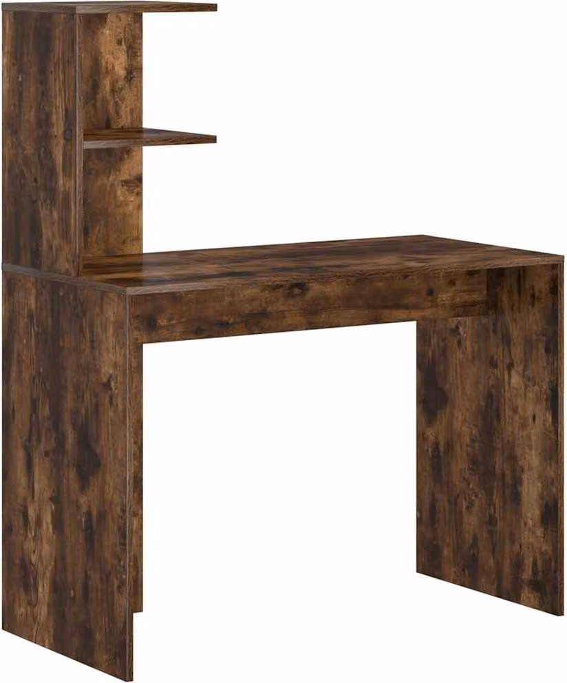 Scrivania Rovere fumé 102 x 50 x 124 cm Legno multistrato