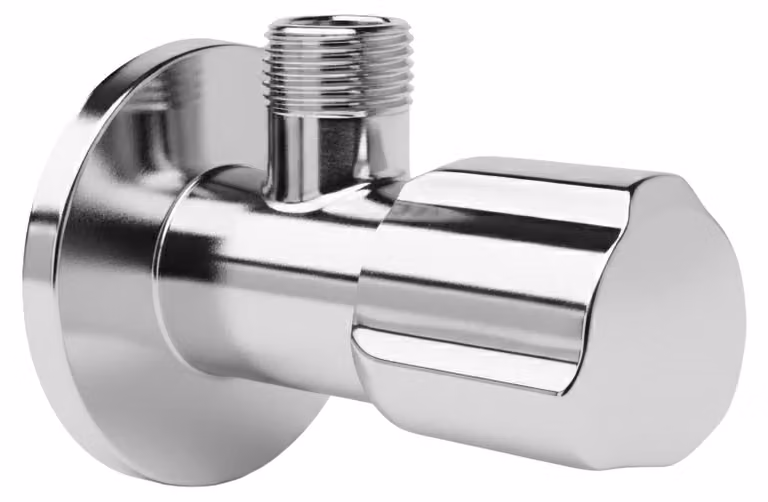 Valvola Ad Angolo Rea 02 1/2" X 3/8" Cromo