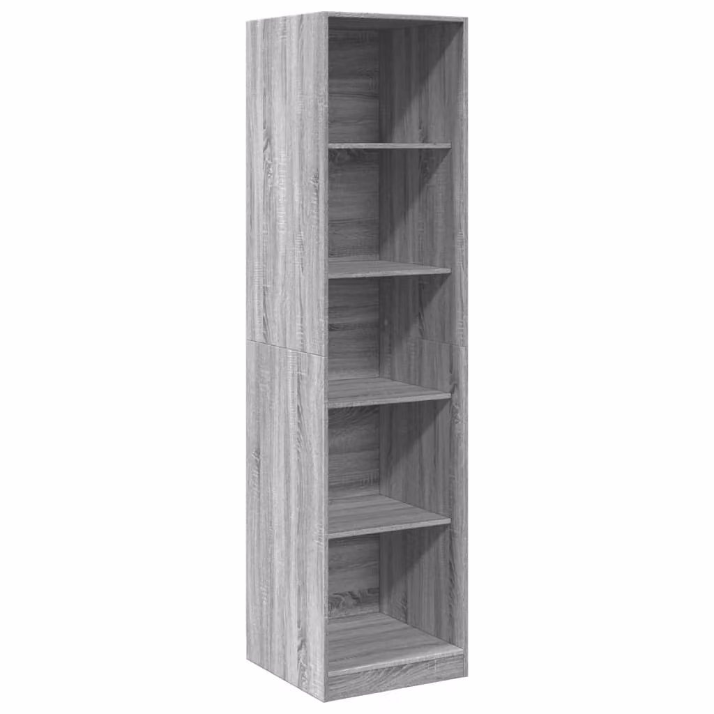 Armadio Grigio Sonoma 50x50x200 cm in Legno tecnico