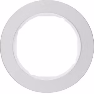 Berker 10112074 Cornice in alluminio/bianco polare Serie R.classic