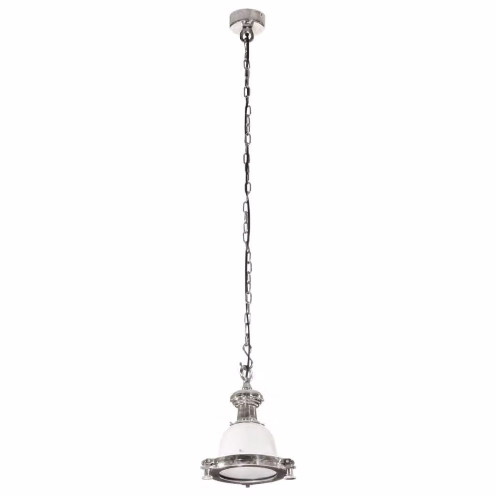 vidaXL Lampada a sospensione 24x24x137 cm alluminio