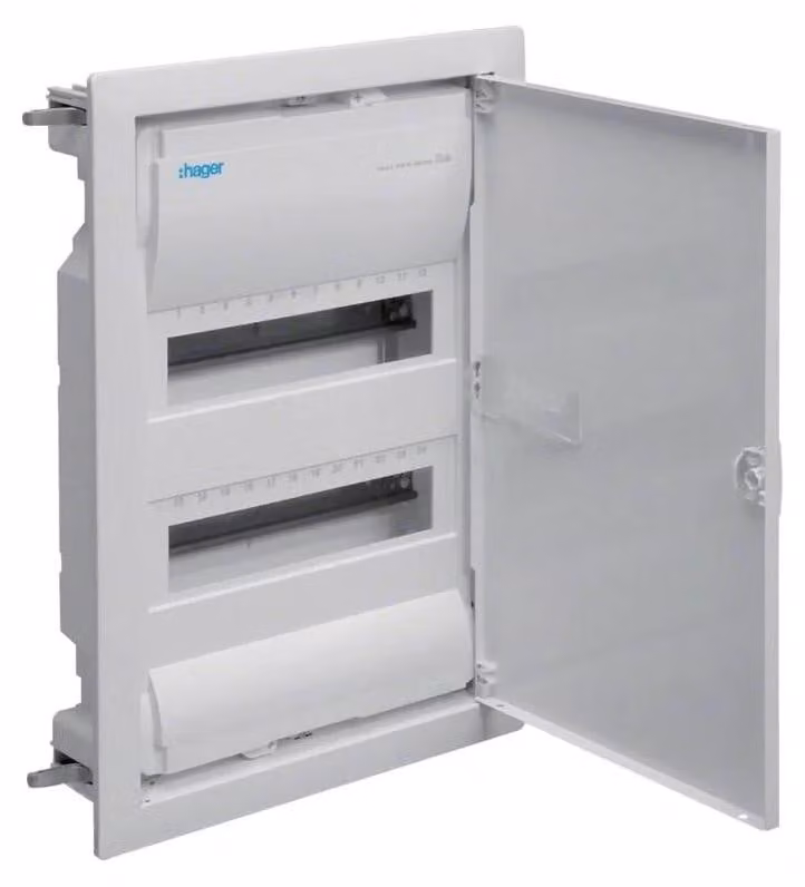 Hager DISTRIBUTORE A PARETE ALTA 2-REIH.24PLE (VH24AT)
