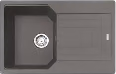 Lavello 1 vasca (78x50cm) Ubg 611 78 URBAN Stone grey Opaco 114 0686 752