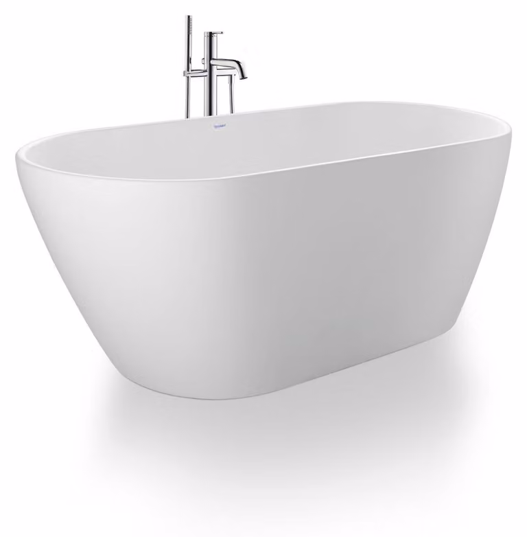 Duravit D-Neo Baignoire en pose libre, sans trop-plein, ovale, fonte minérale, 1600x750mm, 700486000000000, 700486000000000