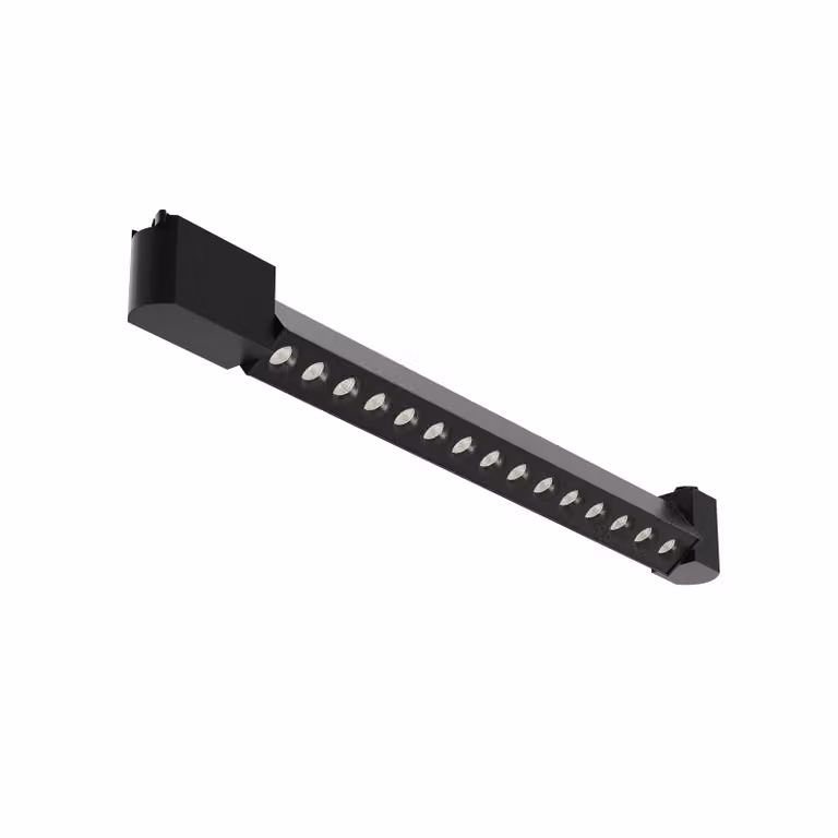 Maytoni apparecchio lineare per sistema a binario monofase UNITY Points LED rosso incl. nero in alluminio e plastica 22W per cucina, camera da letto