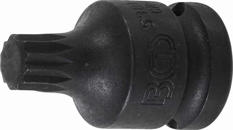 BGS Kraft bit a presa quadra 12,5 mm (1/2") interno multidente (per XZN) M12 - 5381-M12