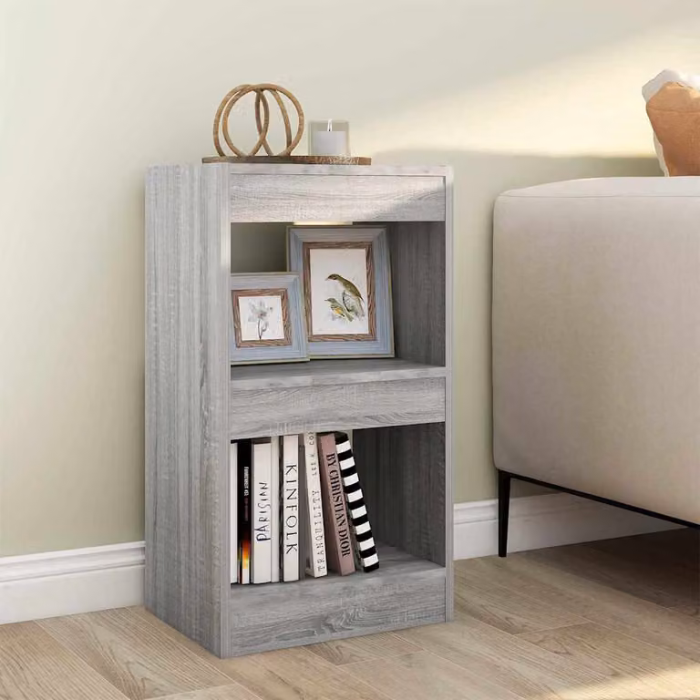 Libreria/Divisorio vidaXL Grigio Opaco L: 40 cm, P: 30 cm, H: 72 cm