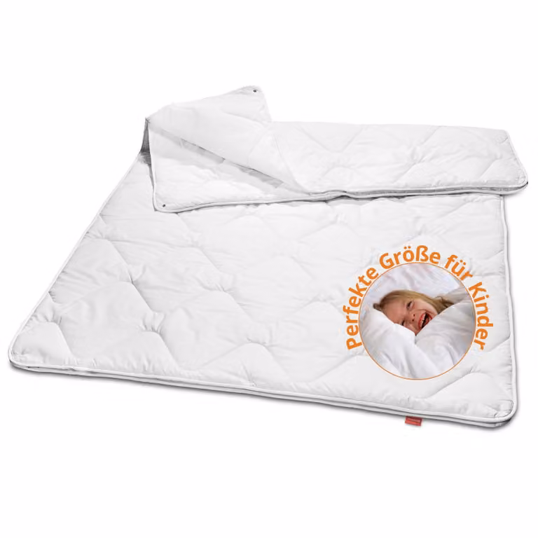 Coperta per bambini 100 x 135 cm, coperta 4 stagioni, 100% microfibra, adatta a chi soffre di allergie, sleepling Basic 100