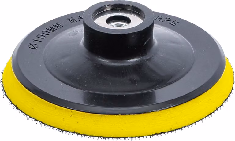BGS Disco abrasivo con supporto in velcro Ø 100 mm