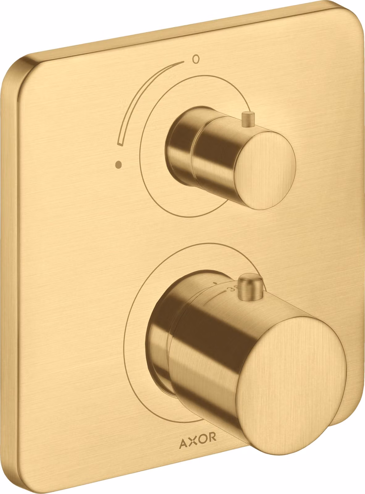 hansgrohe AXOR Citterio M thermostat encastré avec vanne d'arrêt, 34705250, 34705250
