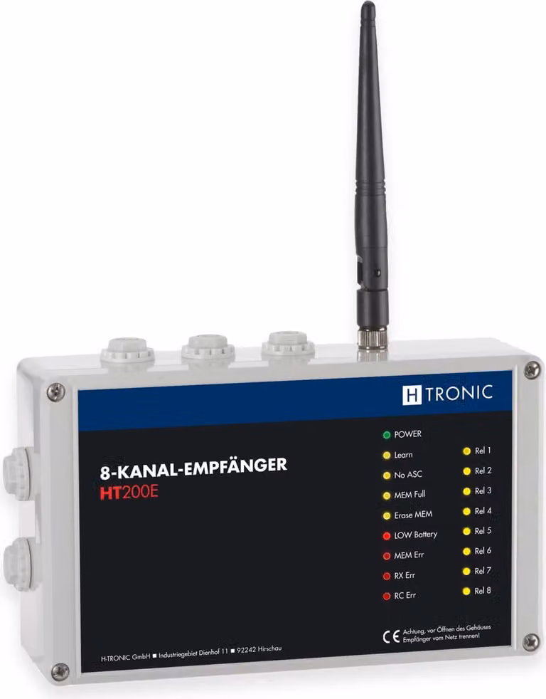 Ricevitore radio H-Tronic HT200E a 8 canali