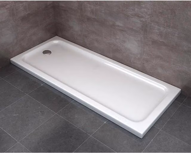 Piatto Doccia 70x170 cm in ABS Rinforzato Easy Bianco