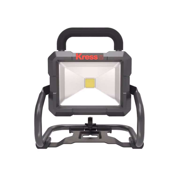 Kress 20V Lampada LED ricaricabile per officina e cantiere, confezione color box