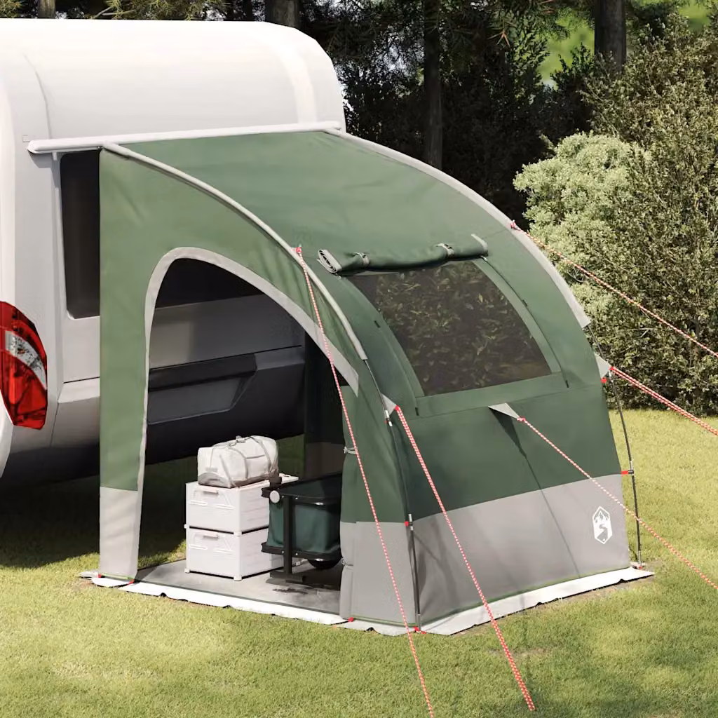 Tenda per portellone posteriore vidaXL in poliestere, Verde, L: 194 cm, P: 180 cm, H: 210 cm