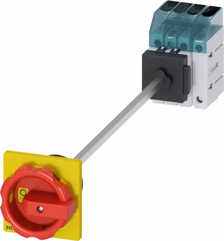 Interruttore sezionatore Siemens 3LD3, Iu 25 A, interruttore generale a 3 poli + N 3LD31480TL53