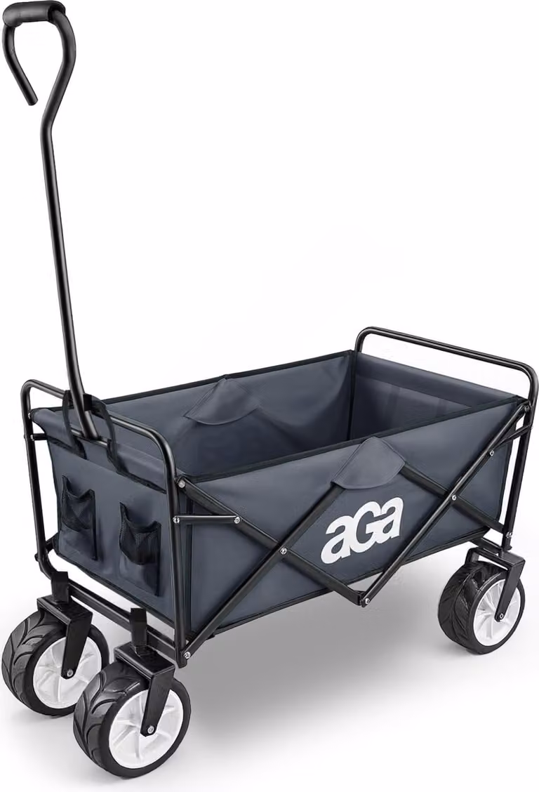Aga Carrello pieghevole da trasporto MR4620 Grigio