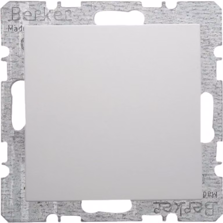 Piastra di chiusura Berker pws/gl con piastra centrale 6710098989