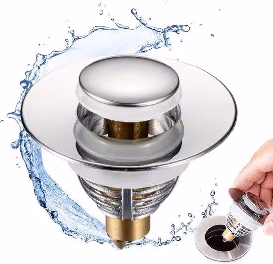 Soffione multiuso per bagno e cucina in acciaio inossidabile resistente alla corrosione - tipo a ugelli - per lavandini e cucine componibili