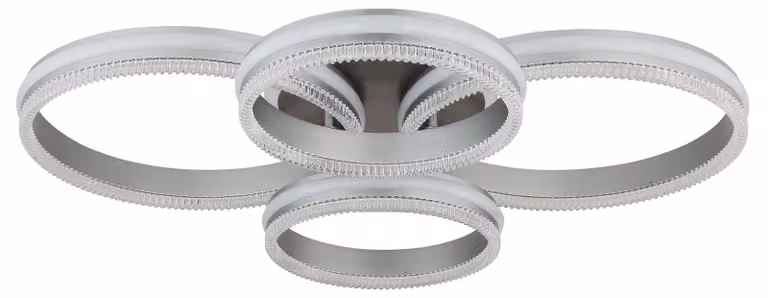 Plafoniera a LED, nera, dimmerabile, telecomando, L 85 cm