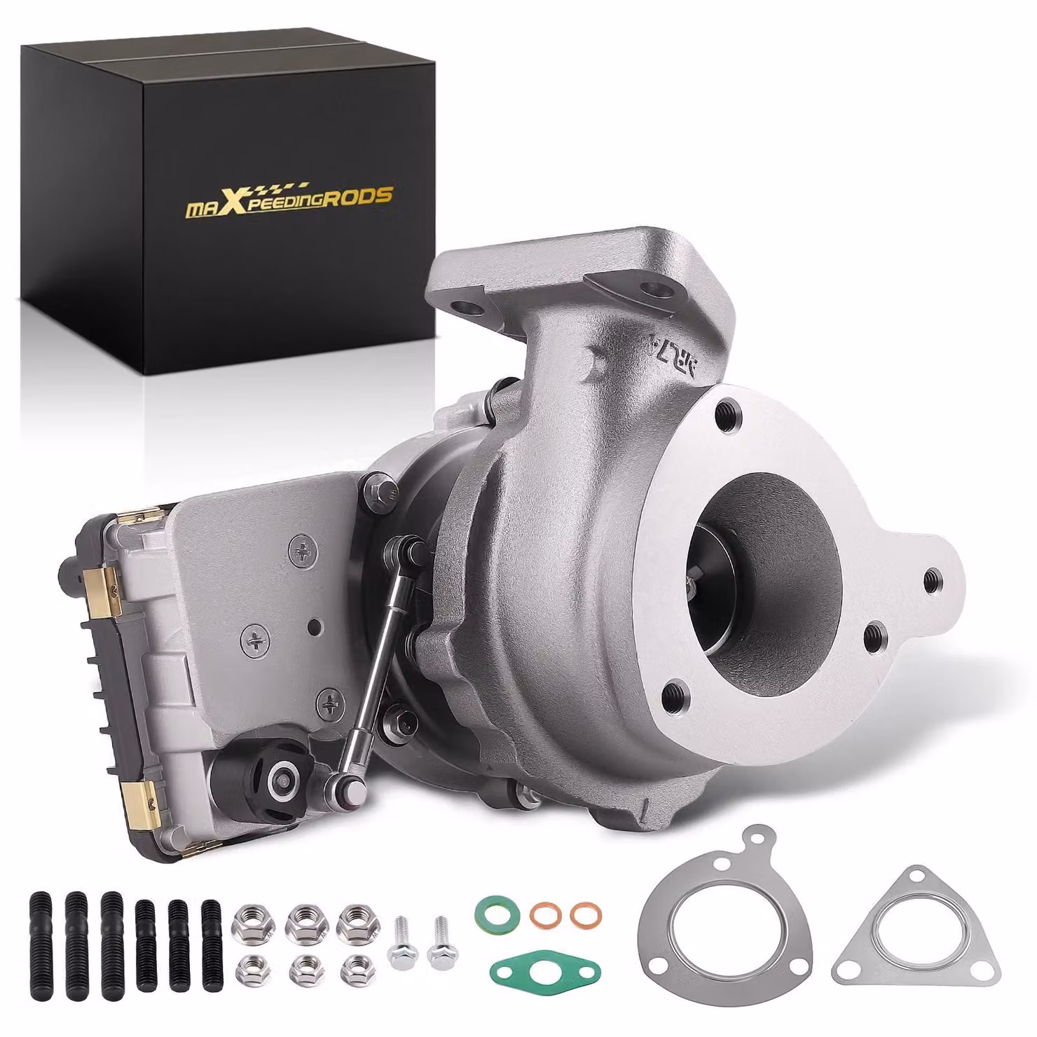 Turbocompressore - Turbocompressore ad alte prestazioni - Diesel 2,2 litri, 155 CV - Compatibile con motori a partire dal 2011 - Sostituisce il codice BK2Q6K682GB - Dimensioni: 29x27x23 cm - Peso: 8,18 kg