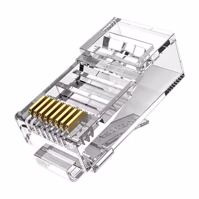 Spina modulare RJ45 Cat.5E UTP Vention IDBR0-10 Trasparente 10pcs