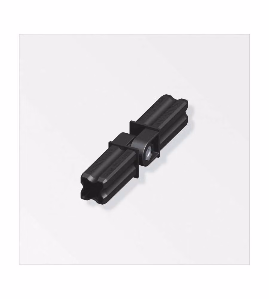 Alfer Giuntura Snodata 2 Perni 23,5mm Colore Nero per Montaggio