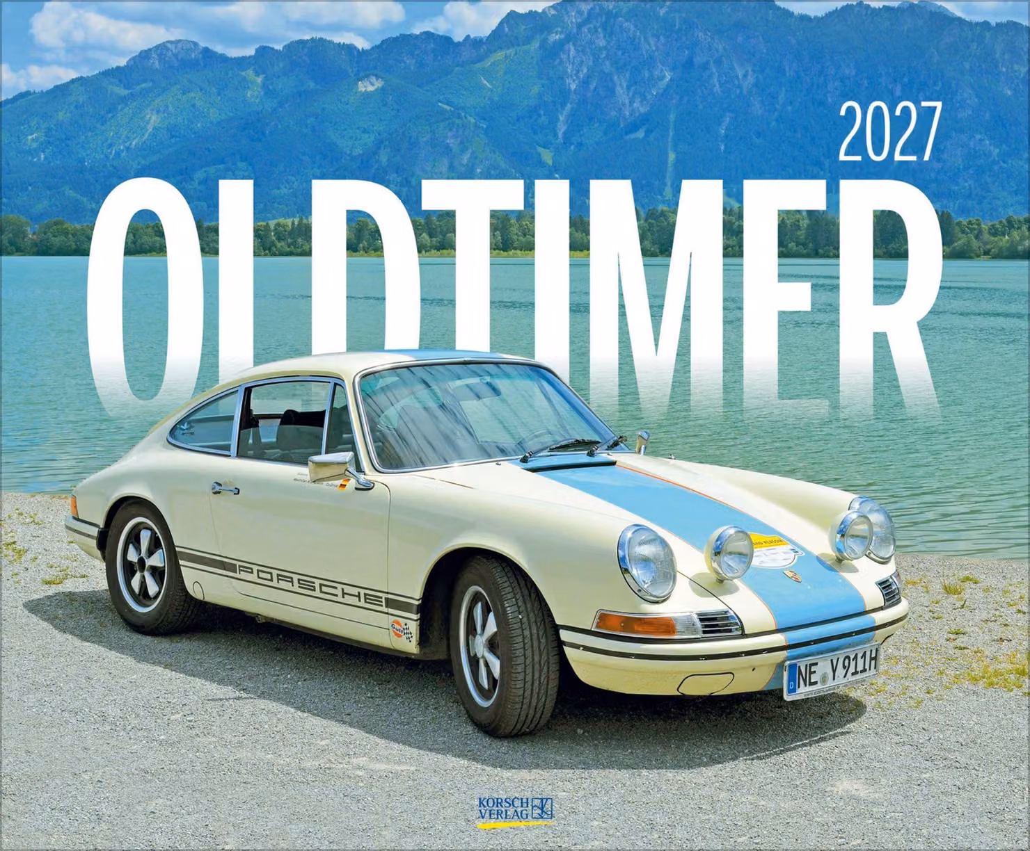 Calendario da parete "Auto d'epoca 2027" - Auto classiche in grande formato