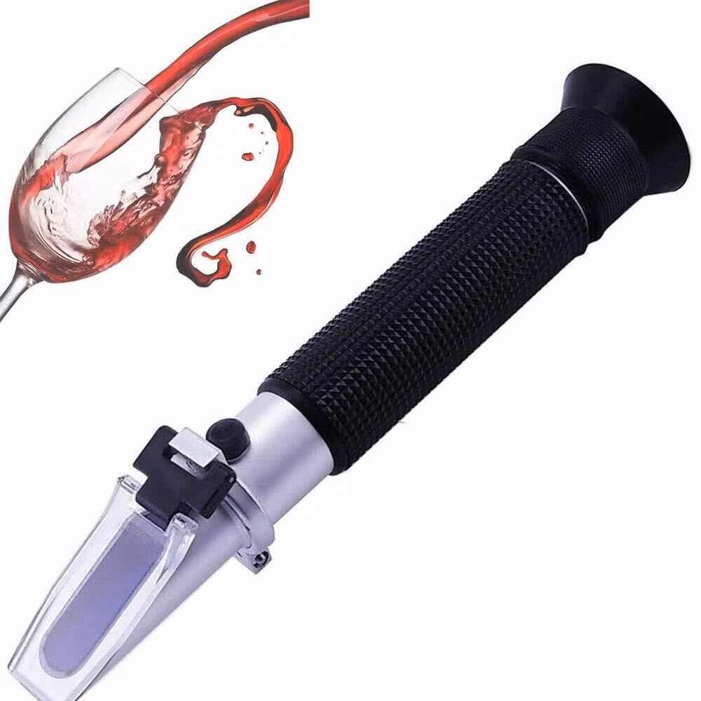 Rifrattometro portatile per la produzione di vino