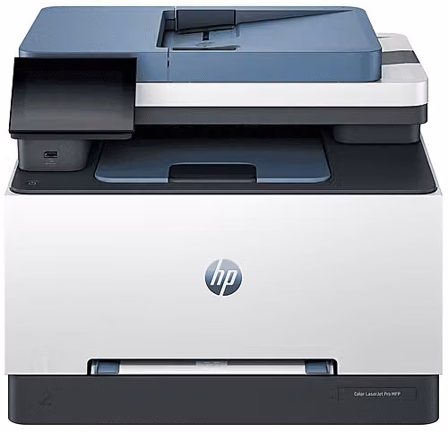 Stampante Laser Multifunzione 3 in 1 a Colori HP Color LaserJet Pro 3302sdw, WiFi e Ethernet, Bianca/Nera