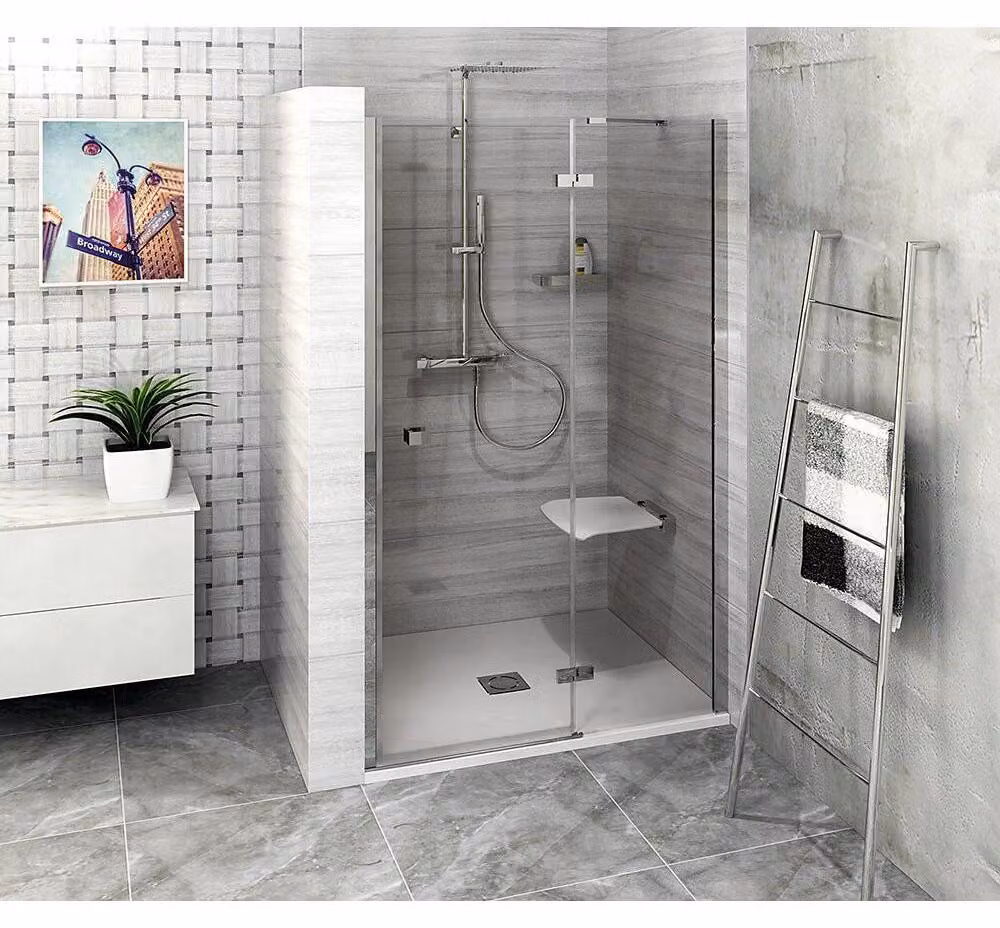 Polysan Fortis Line - Porta doccia 1200 mm, destra, cromo/vetro chiaro FL1412R