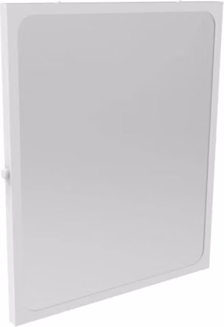 Specchio fisso da 46X56 cm bianco