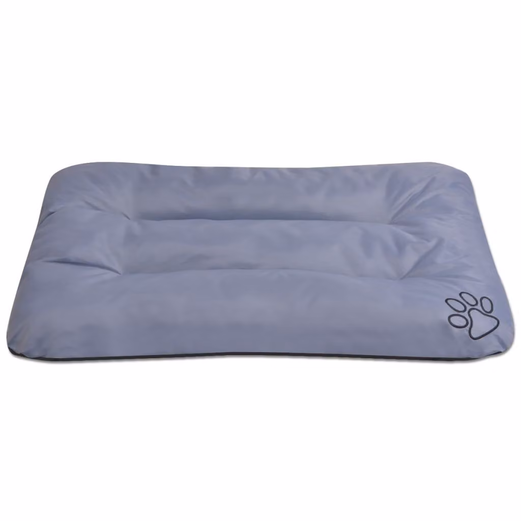 vidaXL Letto per cani taglia XXL Grigio