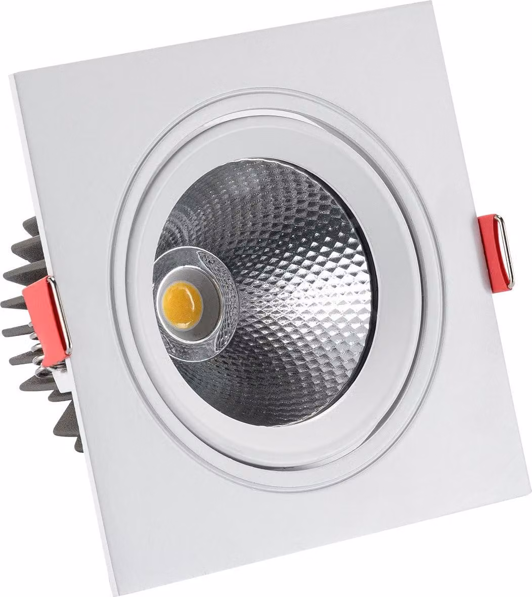 Faretto LED da incasso 15W Taglio angolare Madison Ø 115 mm 4000K Bianco neutro