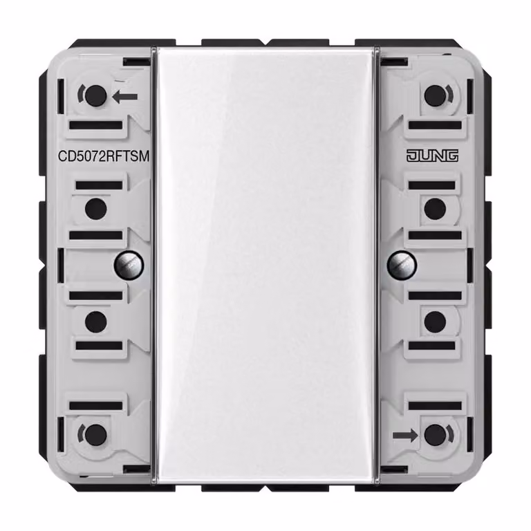 Jung CD5072RFTSM Modulo trasmettitore radio KNX RF da parete a 2 canali