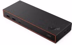 Docking Station Lenovo ThinkPad USB4 Dock 5000 Nero con Thunderbolt 4 e porte HDMI, DisplayPort e USB-C per video 4K UHD