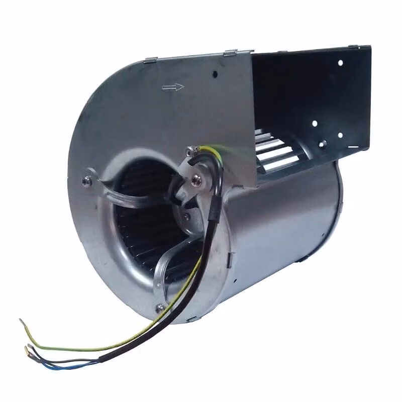Motore Ventilatore Centrifugo EBM D2E097-BE01-02 per Stufa a Pellet, Colore Argento, Diametro: 147 mm, Potenza: 54W – 2