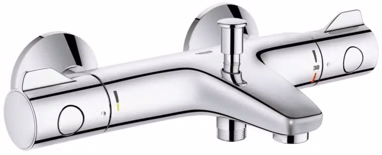 GROHE Thermostat Wanne Grohtherm 800 Wandmontage verchromt