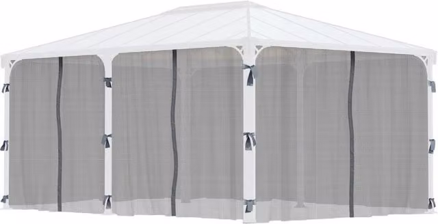 Rete Antizanzarae Per Gazebo Milano & Martinique 4.7X2.2 m